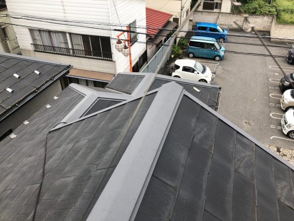 松戸市　外壁塗装　屋根カバー工事　ベランダ防水
