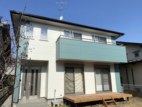 鴻巣市　外壁屋根塗装　フッ素　40坪