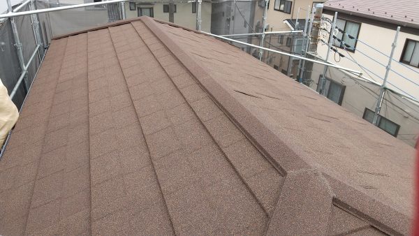 蕨市　外壁塗装　屋根カバー工事