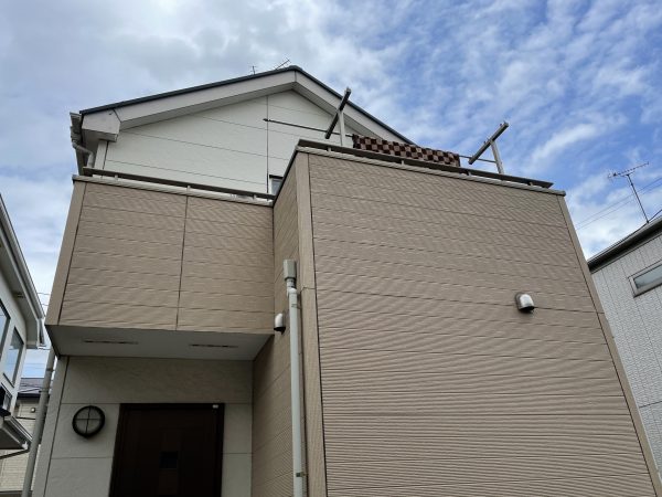 越谷市　外壁屋根塗装　28坪